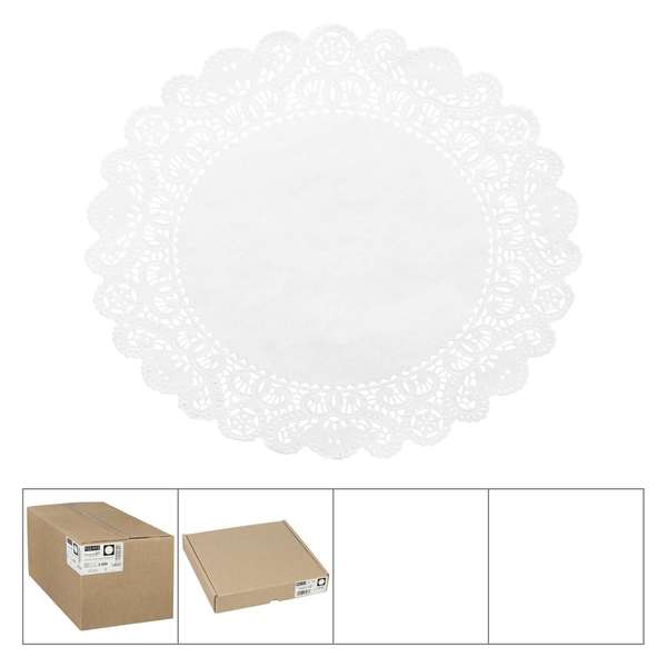 Lapaco Lapaco 12'' Normandy Lace Doilies, PK500 102-412